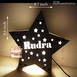 Customized Wooden Star With Your Name Multicolor Led and Remote #1004