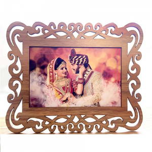 Customized Wooden Photo Collage Frame Perfect Gift For Couples