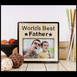  Personalized Wooden Frame Best Father