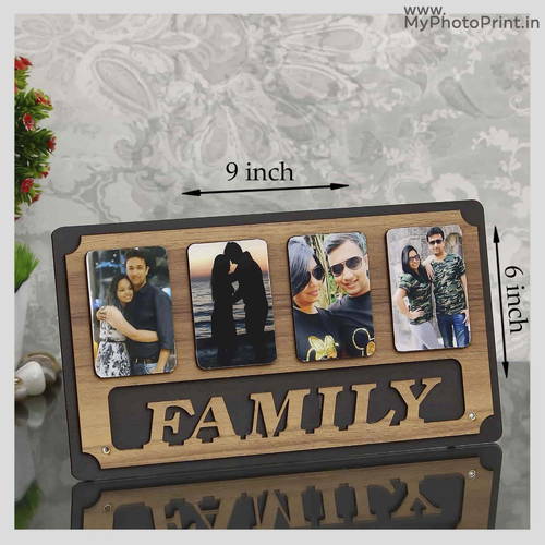  Personalized Wooden Family Frame