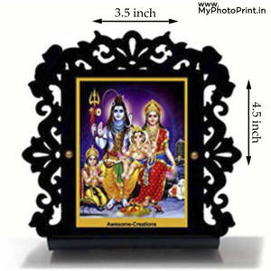 God Shiva Ji ki Family Car Dashboard