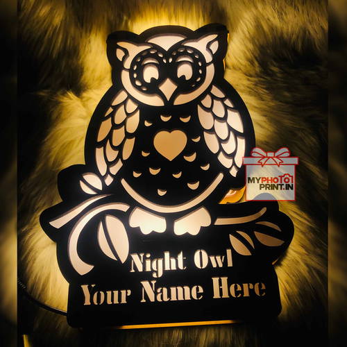 Night Owl Customized Your Loving Name Board