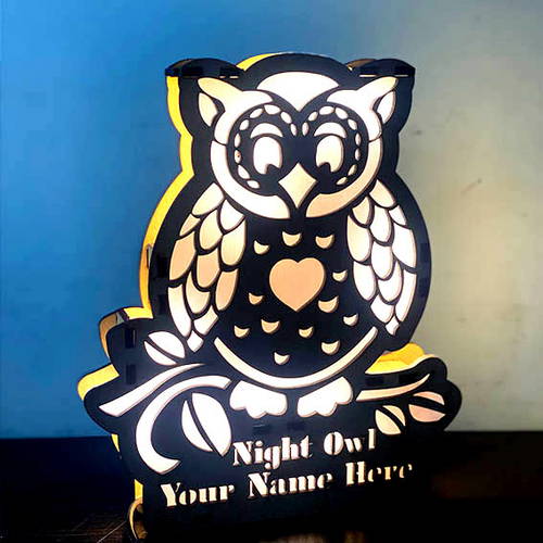 Night Owl Customized Your Loving Name Board