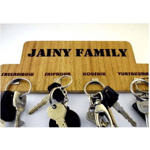 Family With Name Key holder 