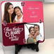 Customized Best Mother With 2 Photo Clock