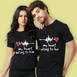 My Heart Belong To Him & My Heart Belong To Her T-Shirt