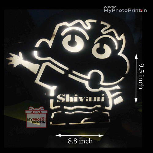 Customized Action Kamen Shinchan Name Board