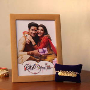 Personalized Bro And Sis Wooden Photo Frame 