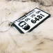 Customized Your Vehicle Number Plate Keychain #123