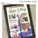 Customized Love Story Photo Frame 5 Photos