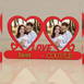 Customized Love My & Best Couple Photo Table Top 