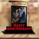 Customized Happy Anniversary Photo Table Top