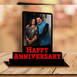 Customized Happy Anniversary Photo Table Top