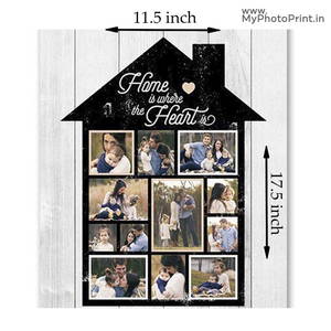 Customized Home Is Where The Heart Is Photo Frame 12 Photos 