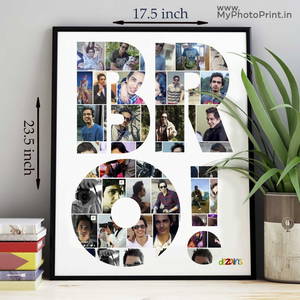 Personalized Bro Photo Frame 20 Photos 