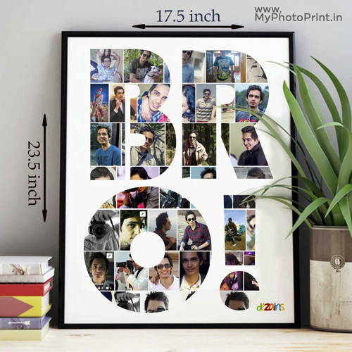 Personalized Bro Photo Frame 20 Photos 