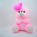 Pink Teddy With Heart Ballon / Soft Toys