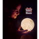 Customized Photo Moon Lamp | White Color