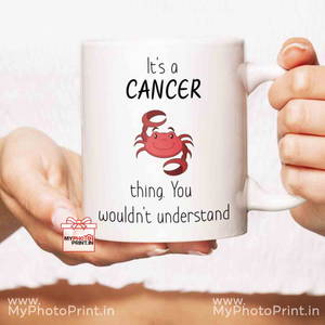 Cancer Mug Sign With Quotes