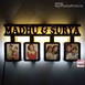 Customized Wooden Decorative Name & Photo Frame
