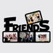 Friends Wooden Photo Frame/Collage 4 Photos