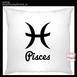 Pisces Zodiac Sign Cushion