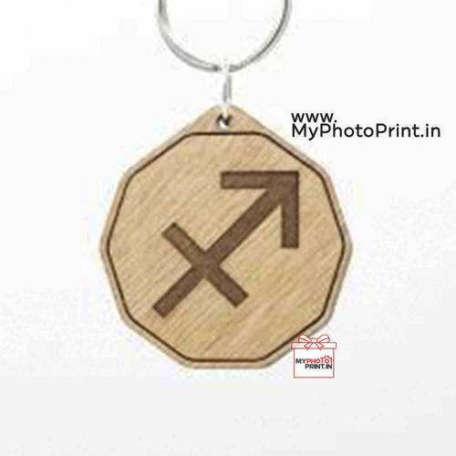 Sagittarius Zodiac Sign Keychain