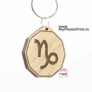 Capricorn Zodiac Sign Keychain