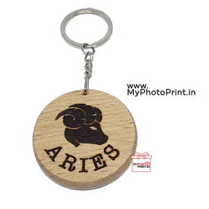 Aries Zodiac icon Keychain