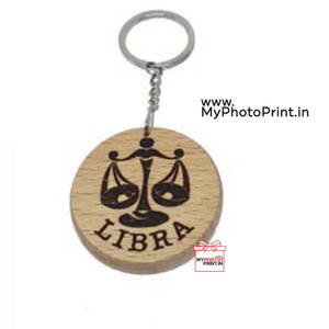 Libra Zodiac icon Keychain