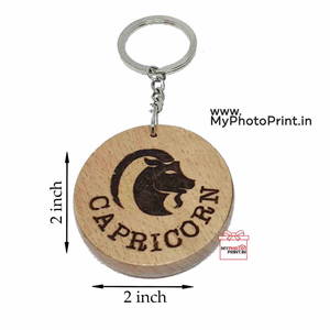 Capricorn Zodiac icon Keychain