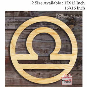 Libra Zodiac Sign Wall Hanging 