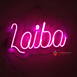 Custom Name Led Neon Sign Decorative Lights Wall Decor | Size Approx 12 Inches X 18 Inches According to Name 