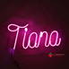 Custom Name Led Neon Sign Decorative Lights Wall Decor | Size Approx 12 Inches X 18 Inches According to Name 