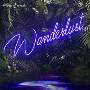 Neon Wanderlust Led Neon Sign Decorative Lights Wall Decor