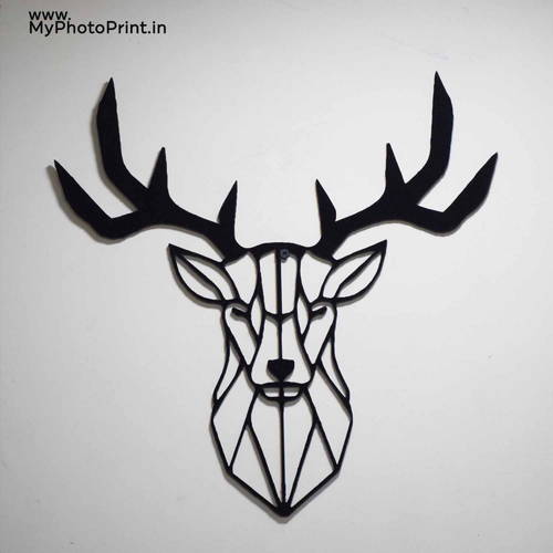 Deer Wooden Wall Decoration