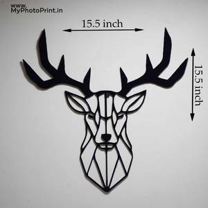 Deer Wooden Wall Decoration