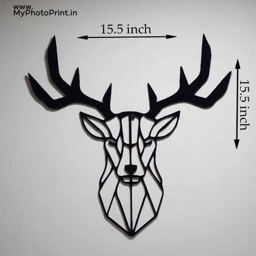 Deer Wooden Wall Decoration