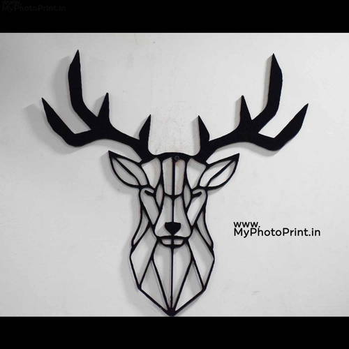 Deer Wooden Wall Decoration