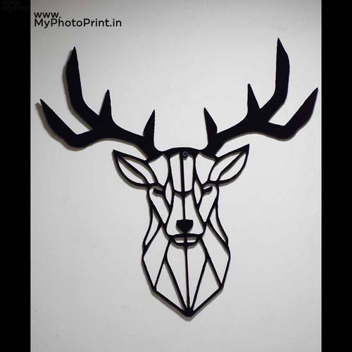 Deer Wooden Wall Decoration