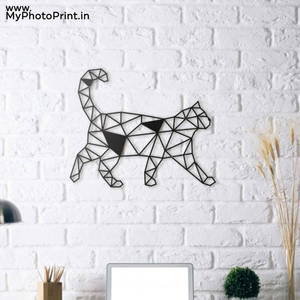 Cat Wooden Wall Decoration