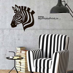 Zebra Wooden Wall Decoration