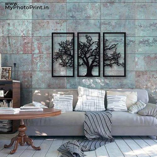 Tree of Life 3 Pieces Wooden Wall Decoration