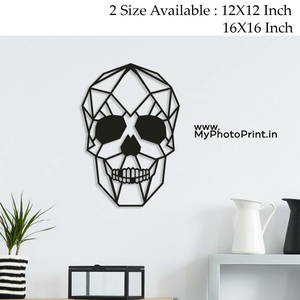 Skull Wooden Wall Decoration