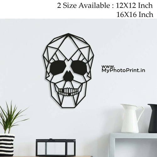 Skull Wooden Wall Decoration