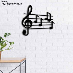 Geometric Wooden Music Wooden Wall Decoration