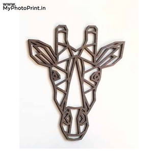 Giraffe Wooden Wall Decoration