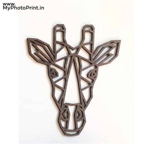 Giraffe Wooden Wall Decoration