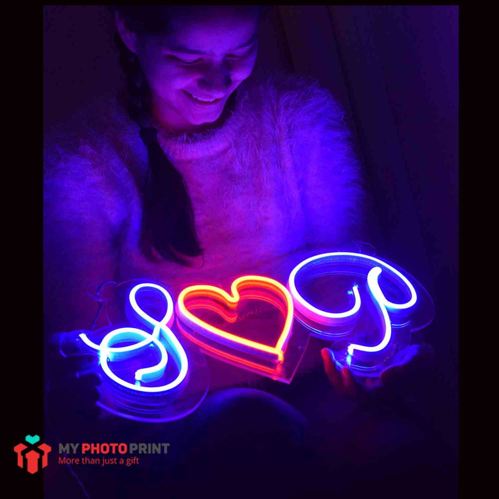 Customized Neon Couple Led Neon Sign Decorative Lights Wall Decor