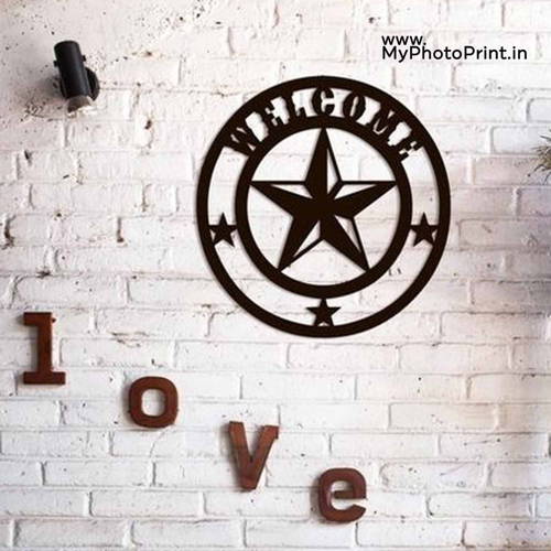 Star Wooden Wall Decoration